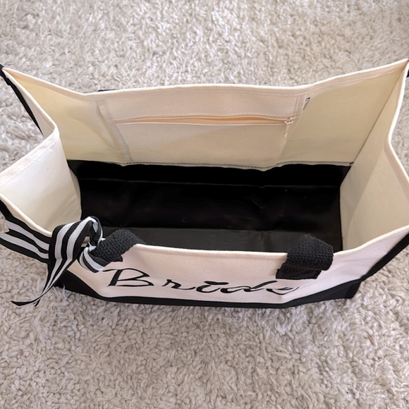 Bride Canvas Tote Bag - Picture 3 of 3